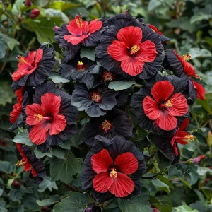 Гибискус Шиммеринг купить по цене от 720р. в интернет-магазине «Посадика» с доставкой почтой в в Светлогорске и по всей России – [изображение №1].